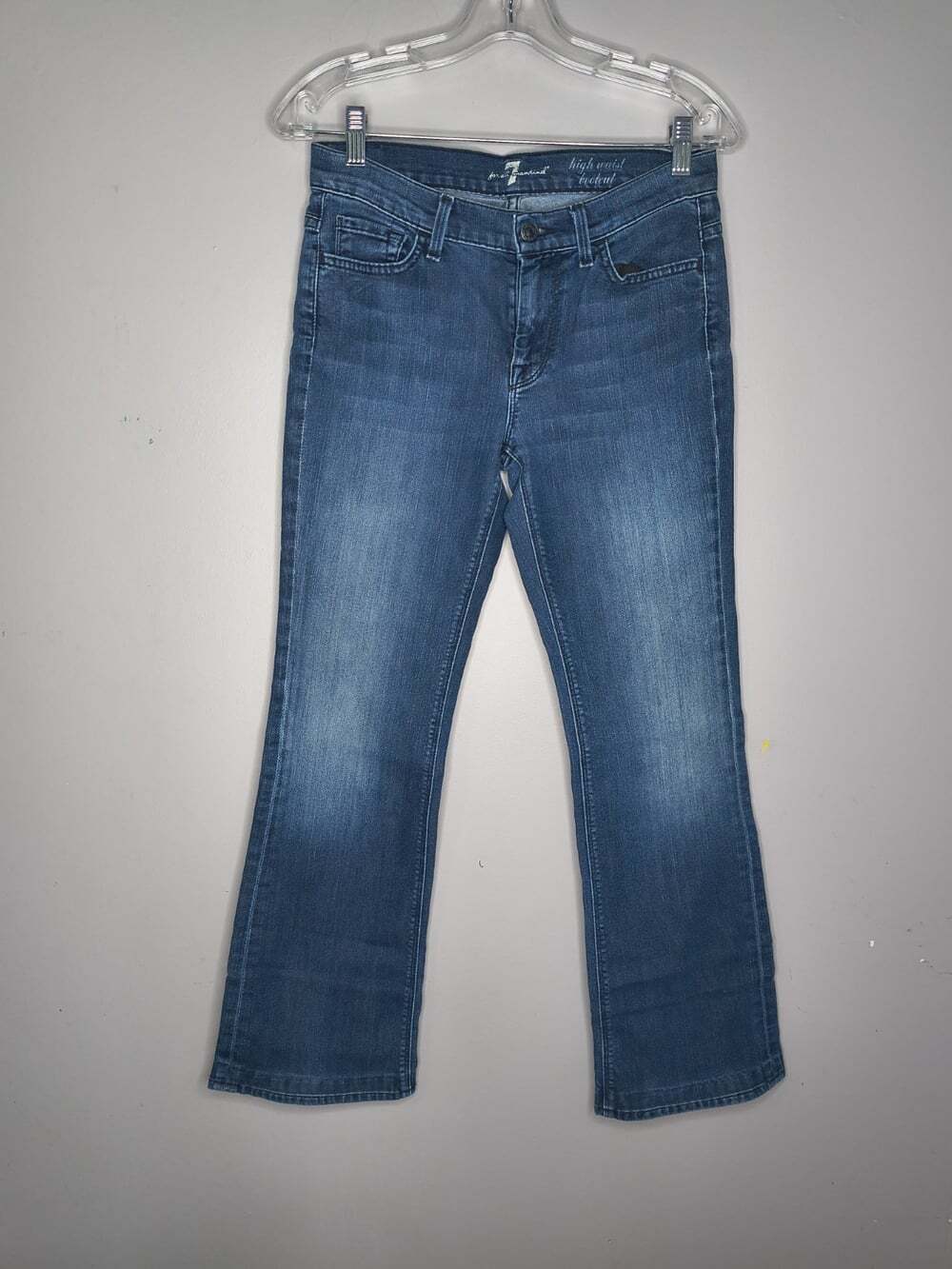 7 For All Man Kind High Waist Boot Cut Women's Jean Size 27